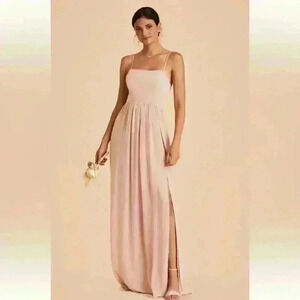 Birdy Grey August Convertible Dress Chiffon Dusty Rose XL NWT Bridesmaid Formal